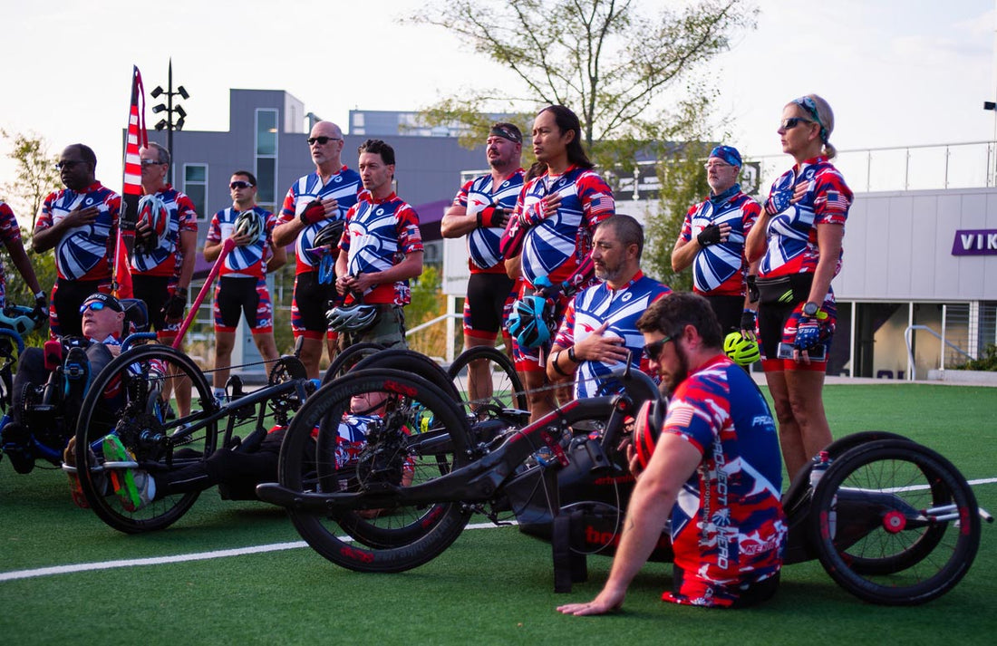 Veterans and First Responders Connect Through Biking
