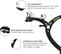 Bones 2-Bike Trunk Rack