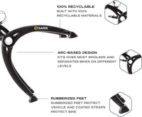Bones 2-Bike Trunk Rack