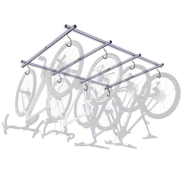 Cycle Glide 4 Bike Storage Solution, Effortlessly Glide Your Bikes Out of The Way