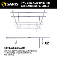 Cycle Glide 4 Bike Storage Solution, Effortlessly Glide Your Bikes Out of The Way