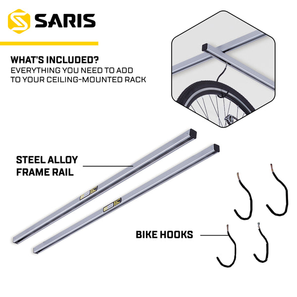 Cycle Glide Storage Solution, 2 Bike Add On Kit