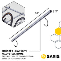 Cycle Glide Storage Solution, 2 Bike Add On Kit