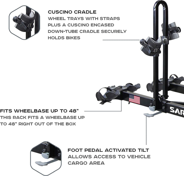 Freedom 4-Bike Hitch Rack