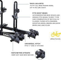 Freedom 4-Bike Hitch Rack