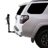 Bones 2-Bike Hitch Rack With Easy Fold Design and Tilting Base