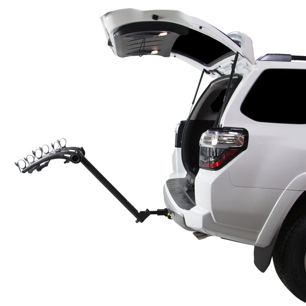 Bones 3-Bike Hitch Rack With Easy Fold Design and Tilting Base