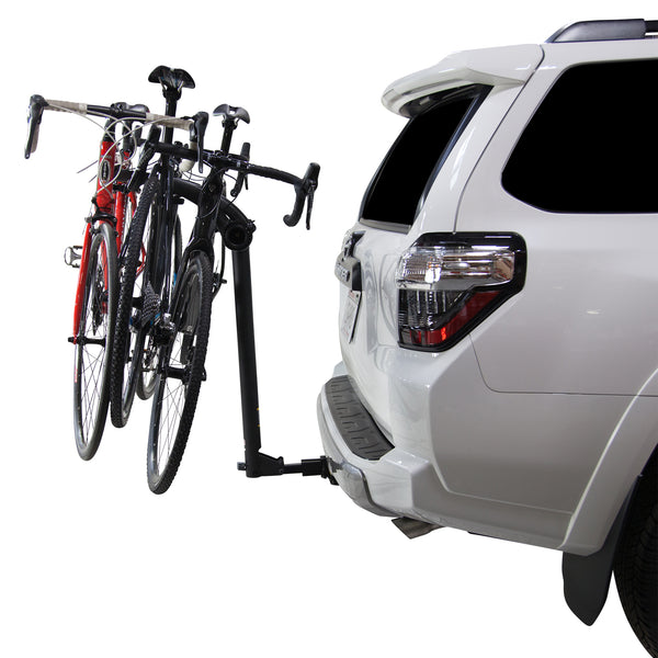 Bones 3-Bike Hitch Rack With Easy Fold Design and Tilting Base
