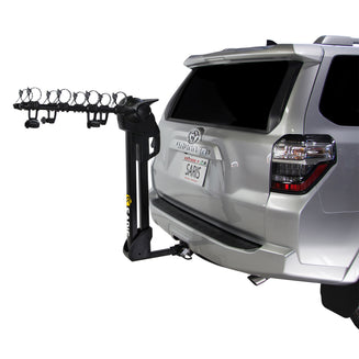 Glide EX 4-Bike Hitch Rack With Effortless One-Handed Glide Operation