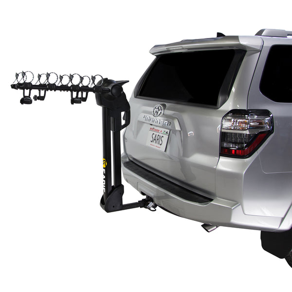 Glide EX 4-Bike Hitch Rack With Effortless One-Handed Glide Operation