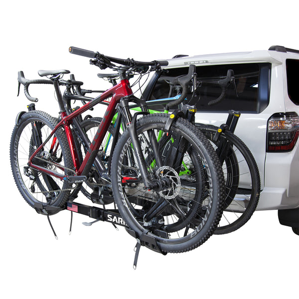 SuperClamp G3 4-Bike Hitch Rack, Bike Transport System