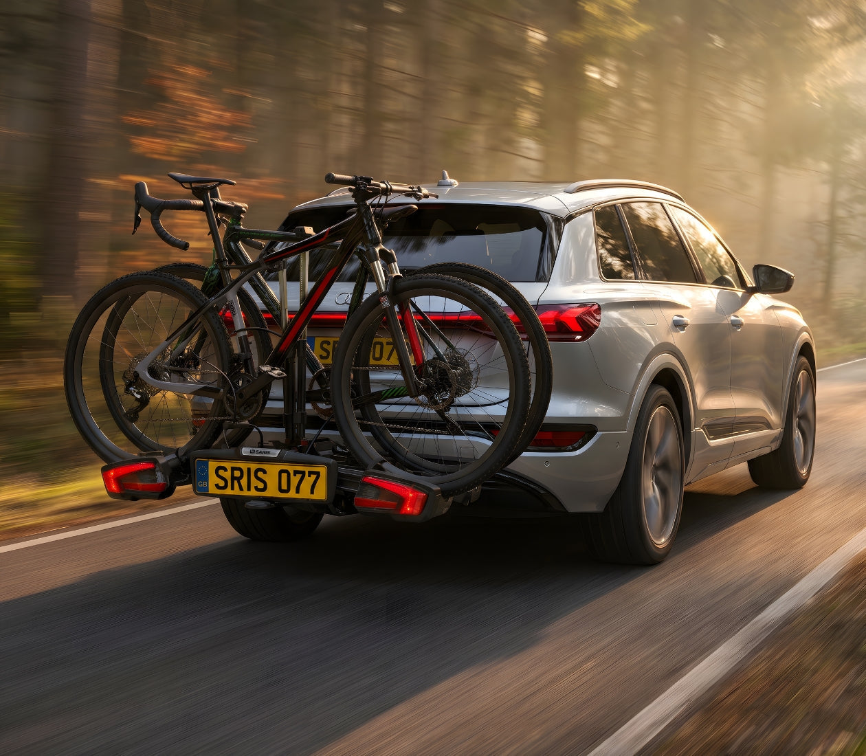 Simple Setup, Secure Transport: Saris B2 and B3 Towball Bike Racks