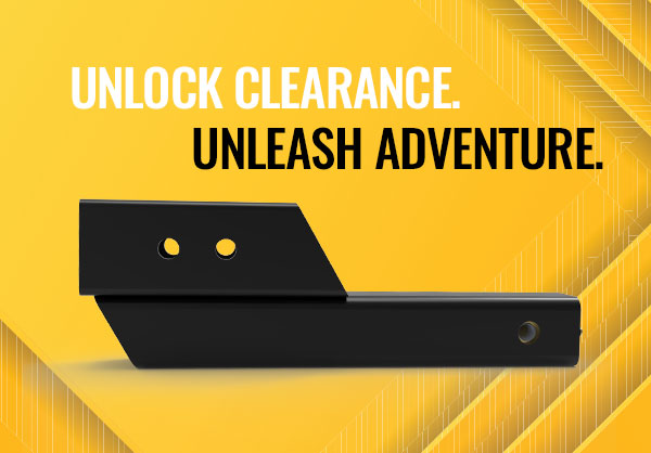 All-New Saris Hitch Extender:  Unlock Clearance. Unleash Adventure.
