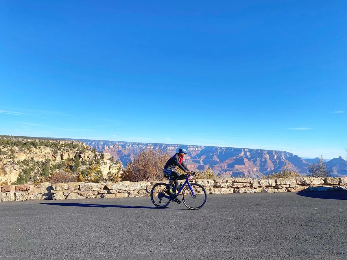 Riding my Bike from the Biggest Hole in Arizona, to the Biggest Hump