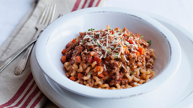 Mac 'N' Cheese Bolognese