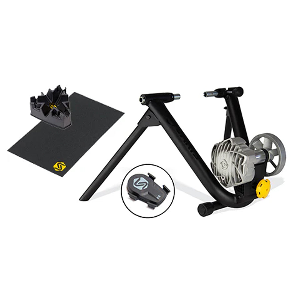 Fluid 2 Smart Equipped Indoor Bike Trainer + Accessory Bundle