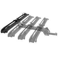 Saris MHS add-on compatibility diagram — DUO tray on 3-bike base