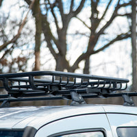 Saris MHS Cargo Roof Attachment — height and arm clearance