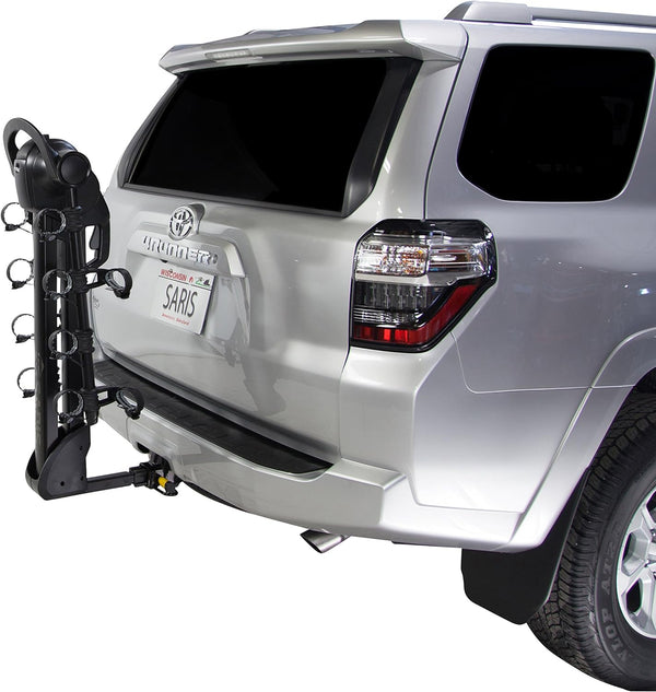 Glide EX 4-Bike Hitch Rack With Effortless One-Handed Glide Operation