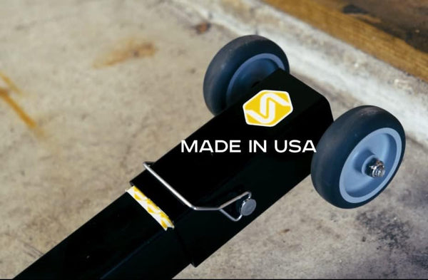 Rack Dollie, Effortlessly Transport Any 2" Hitch Rack