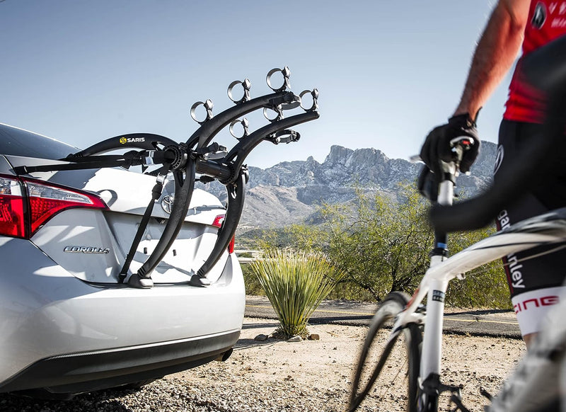 3 Bike Trunk Rack Saris Bones 3-Bike Rack | Easy & Secure Transport for 3 Bikes