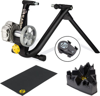 Fluid 2 Smart Equipped Indoor Bike Trainer + Accessory Bundle