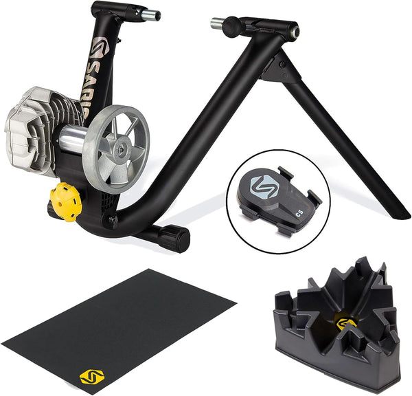 Fluid 2 Smart Equipped Indoor Bike Trainer + Accessory Bundle