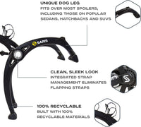 Bones EX 3-Bike Trunk Rack
