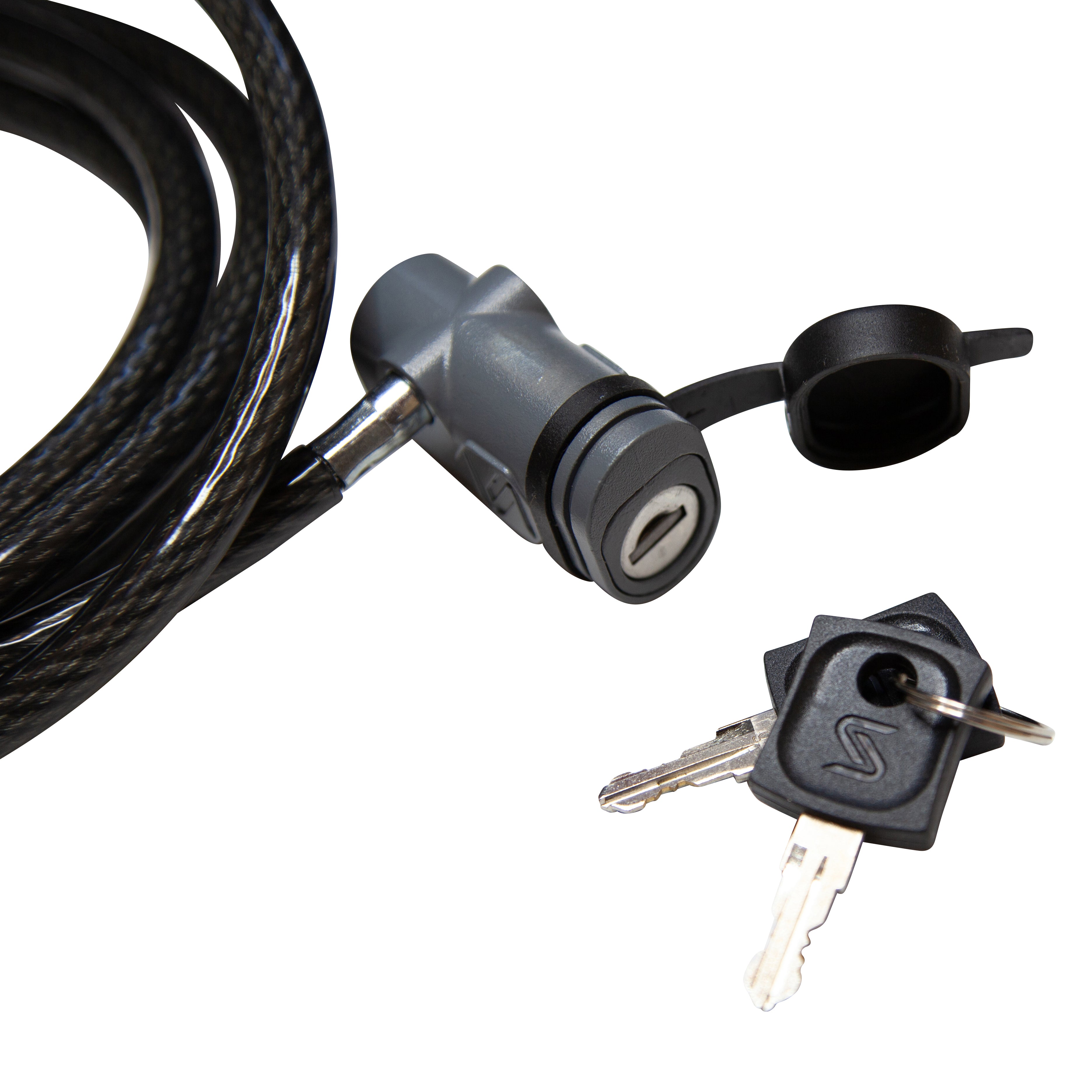 8' Locking Cable For Added Security When Transporting Your Bikes