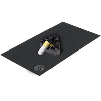 Saris 9781T Trainer Accessory Kit — includes mat, sweat guard, and climbing block