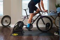 Cyclist training on the Saris H3 Direct Drive Smart Trainer