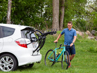 Saris Bones EX 3-bike rack with strap management system