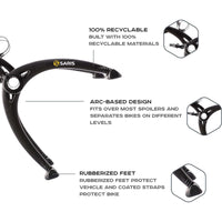 Bones 3-Bike Trunk Rack
