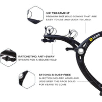 Bones 2-Bike Trunk Rack