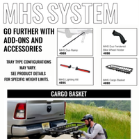 MHS 1+1 setup, A 2-Bike Package, Future Proof Modular Hitch System