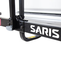 Saris Freedom 2-Bike Hitch Rack tilted away for cargo hatch access