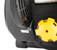 Saris M2 Smart Trainer — QR skewer insertion and rear axle detail