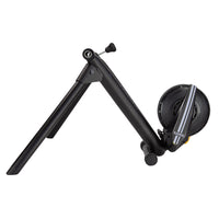Saris M2 Smart Trainer — folded legs, compact storage position