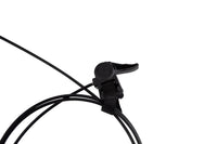 Saris MAG+ Indoor Bike Trainer — remote handlebar resistance shifter cable routed along bar