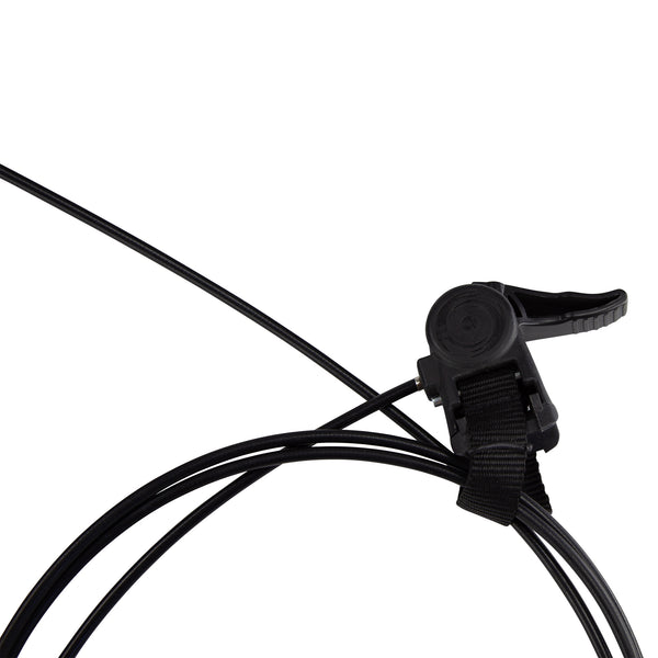Saris MAG Plus Trainer — frame clamp and quick-release skewer detail