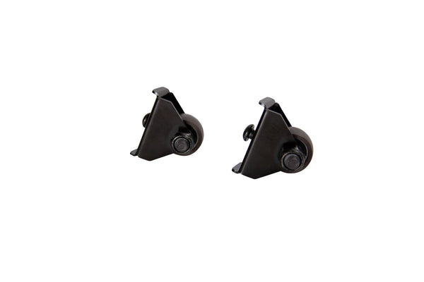 Saris MP1 Nfinity Replacement Wheels — close-up of wheel hub and axle