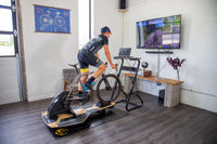 Saris H3 Direct Drive Trainer on MP1 Motion Platform