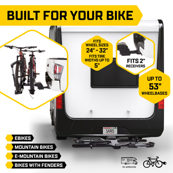 Edge 2-Bike Hitch Rack