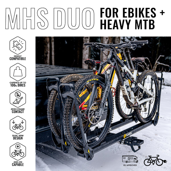 MHS 2 Bike Package, A Future Proof Modular Hitch System