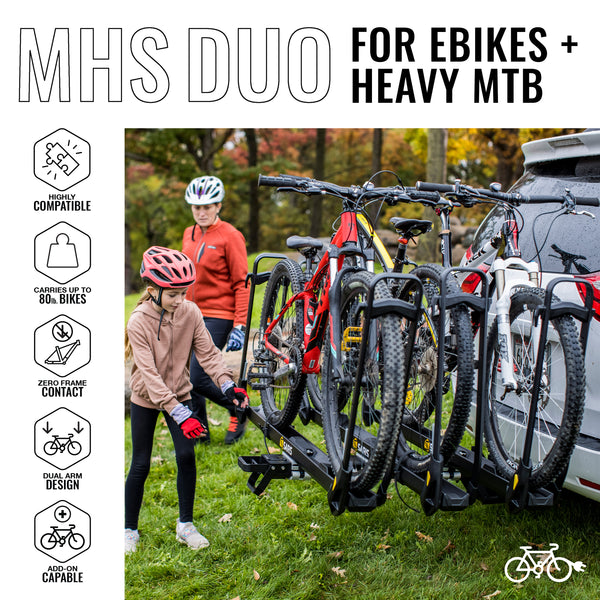 MHS 3 Bike Package, A Future Proof Modular Hitch System
