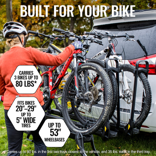 MHS 3 Bike Package, A Future Proof Modular Hitch System