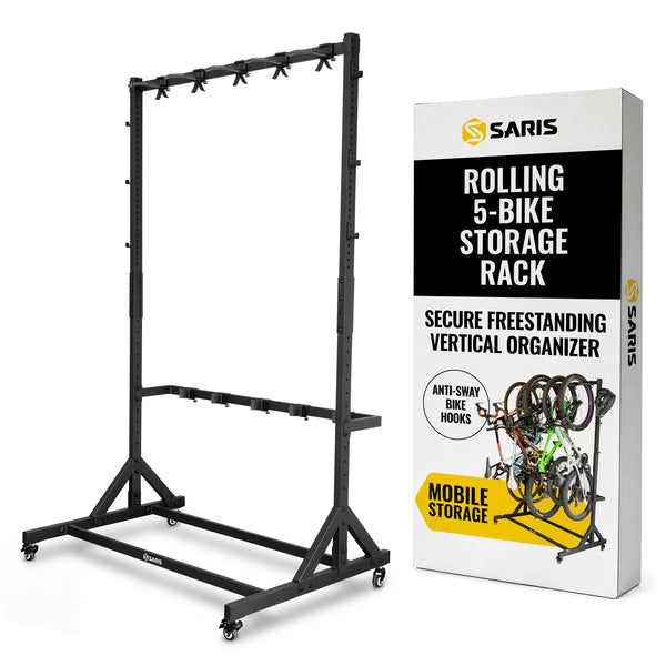 Bicycle Wardrobe 5-Bike Storage Rack