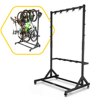 Bicycle Wardrobe 5-Bike Storage Rack