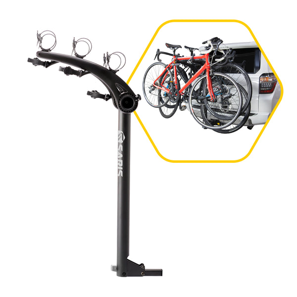 3 wheel bicycle carrier Saris Bones 3 Bike Hitch Rack