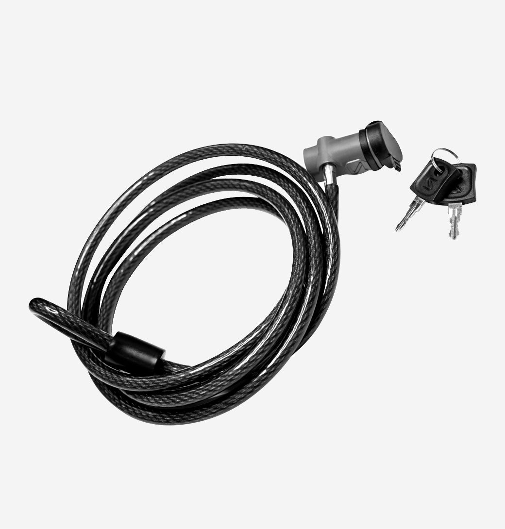 8' Locking Cable For Added Security When Transporting Your Bikes